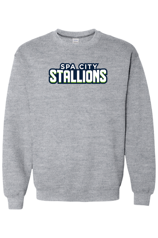 Spa City Stallions DTF Heavy Blend Crewneck Sweatshirt
