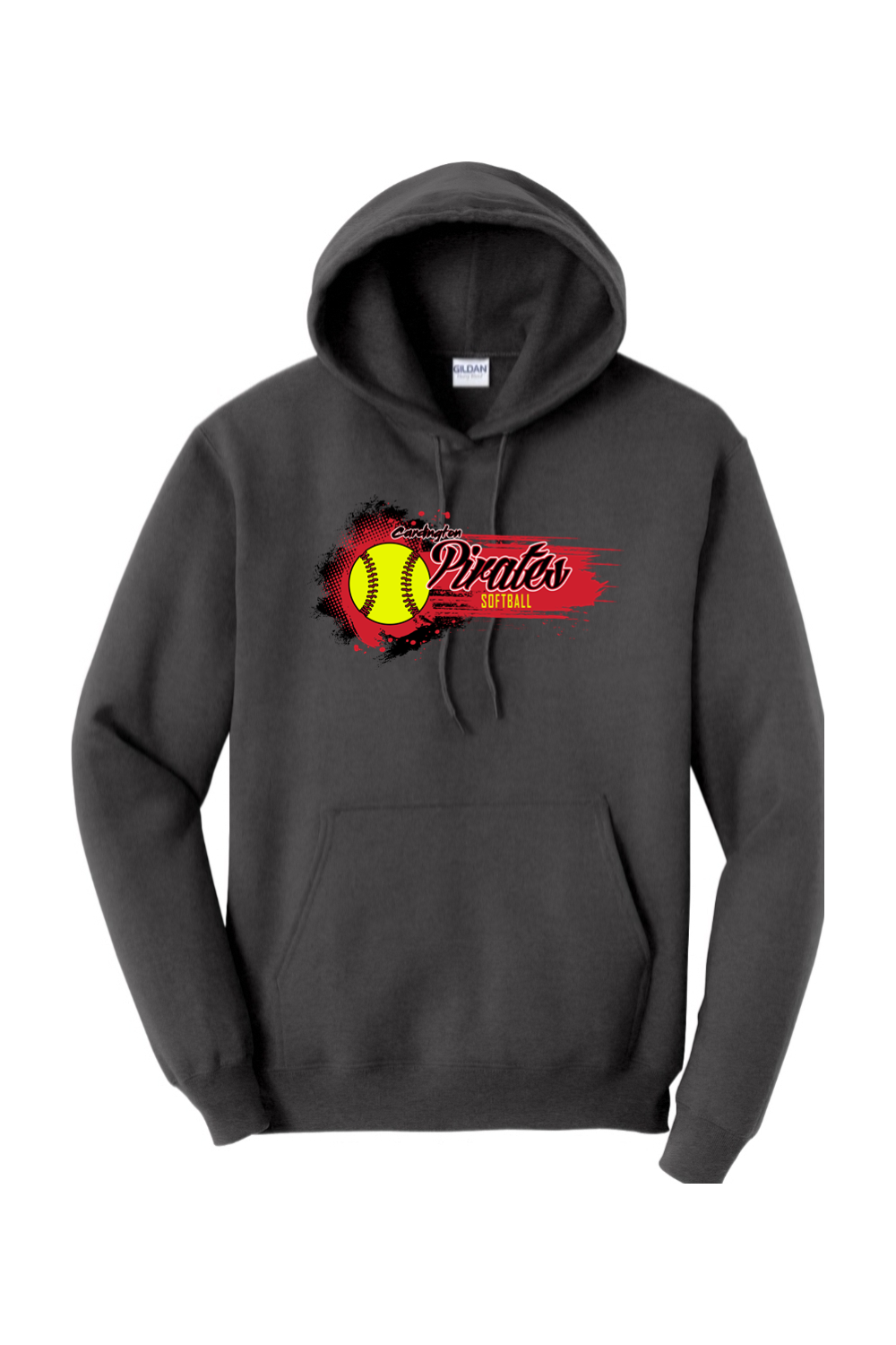 Cardington Pirates Softball DTF Heavy Blend Hooded Sweatshirt