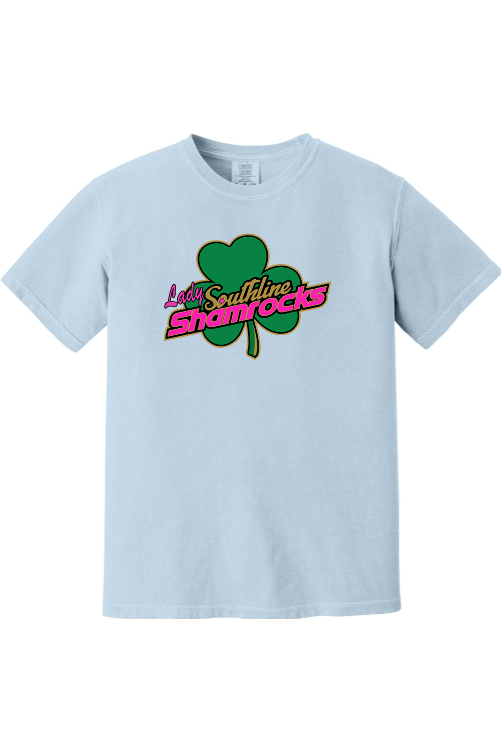 Shamrocks Softball Comfort Colors Ringspun Short Sleeve Shirt