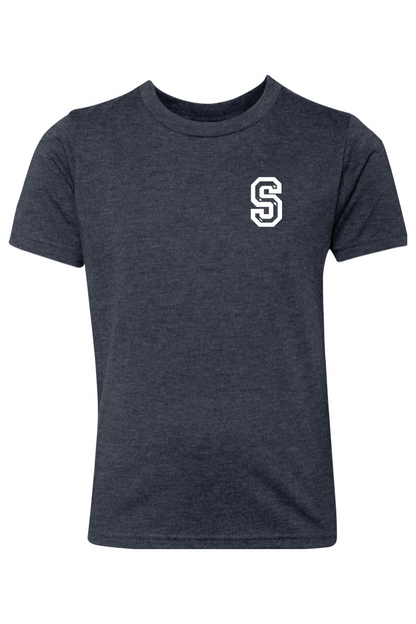 Sluggers Sports Academy DTF Youth Triblend Crew