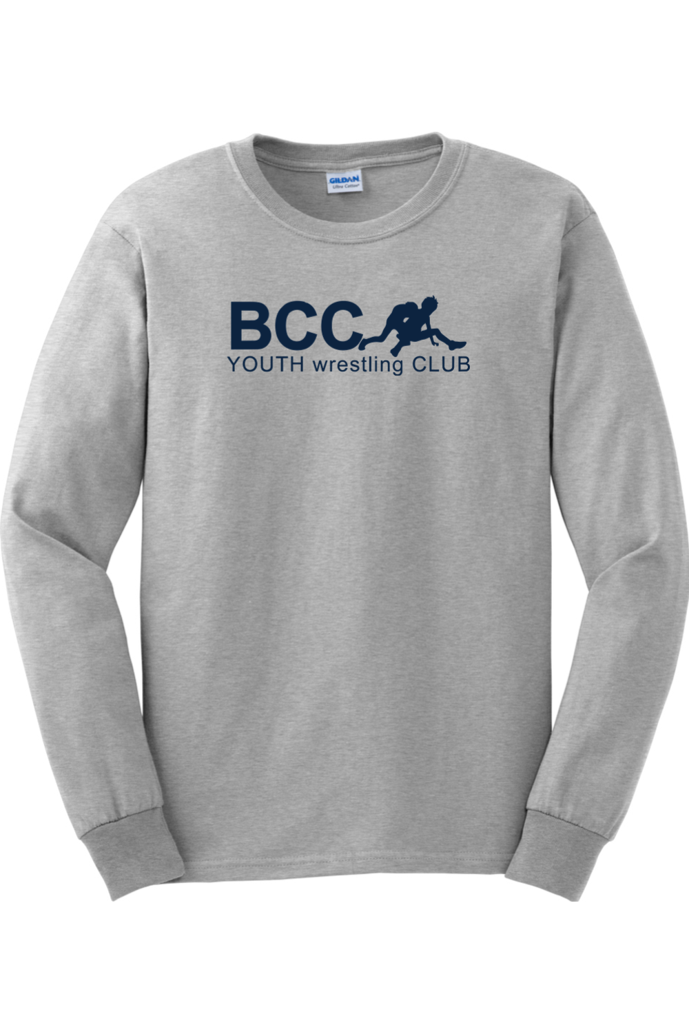 BCC Youth Wrestling Ultra Cotton Long Sleeve T-Shirt