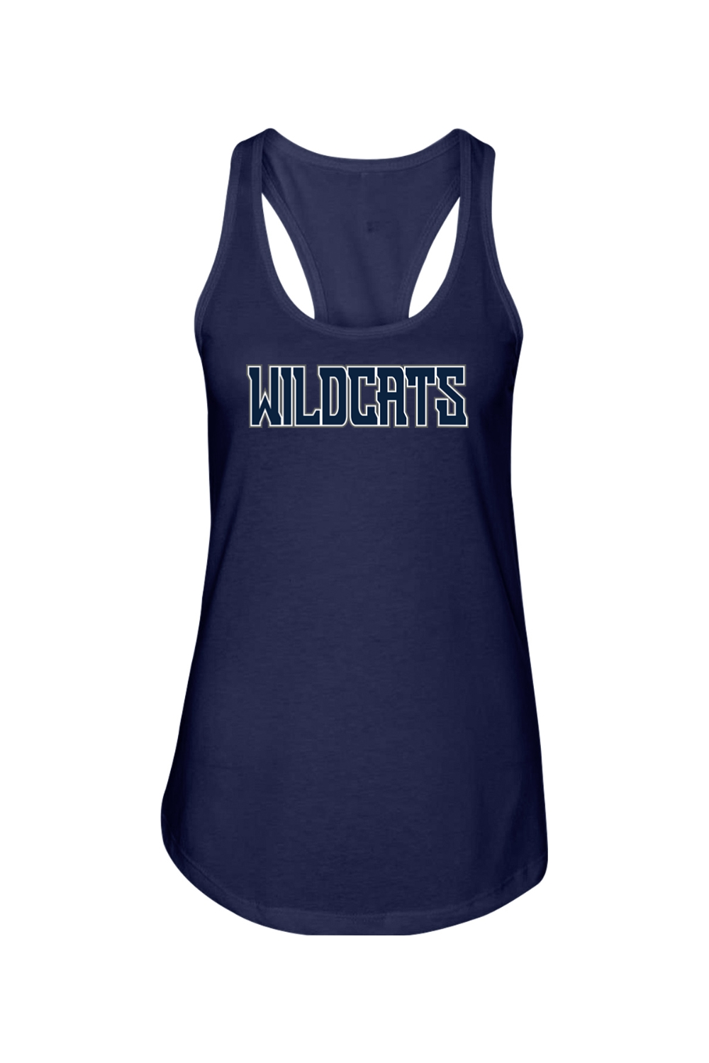 Oxford Wildcats Baseball Ladies Racerback Tank