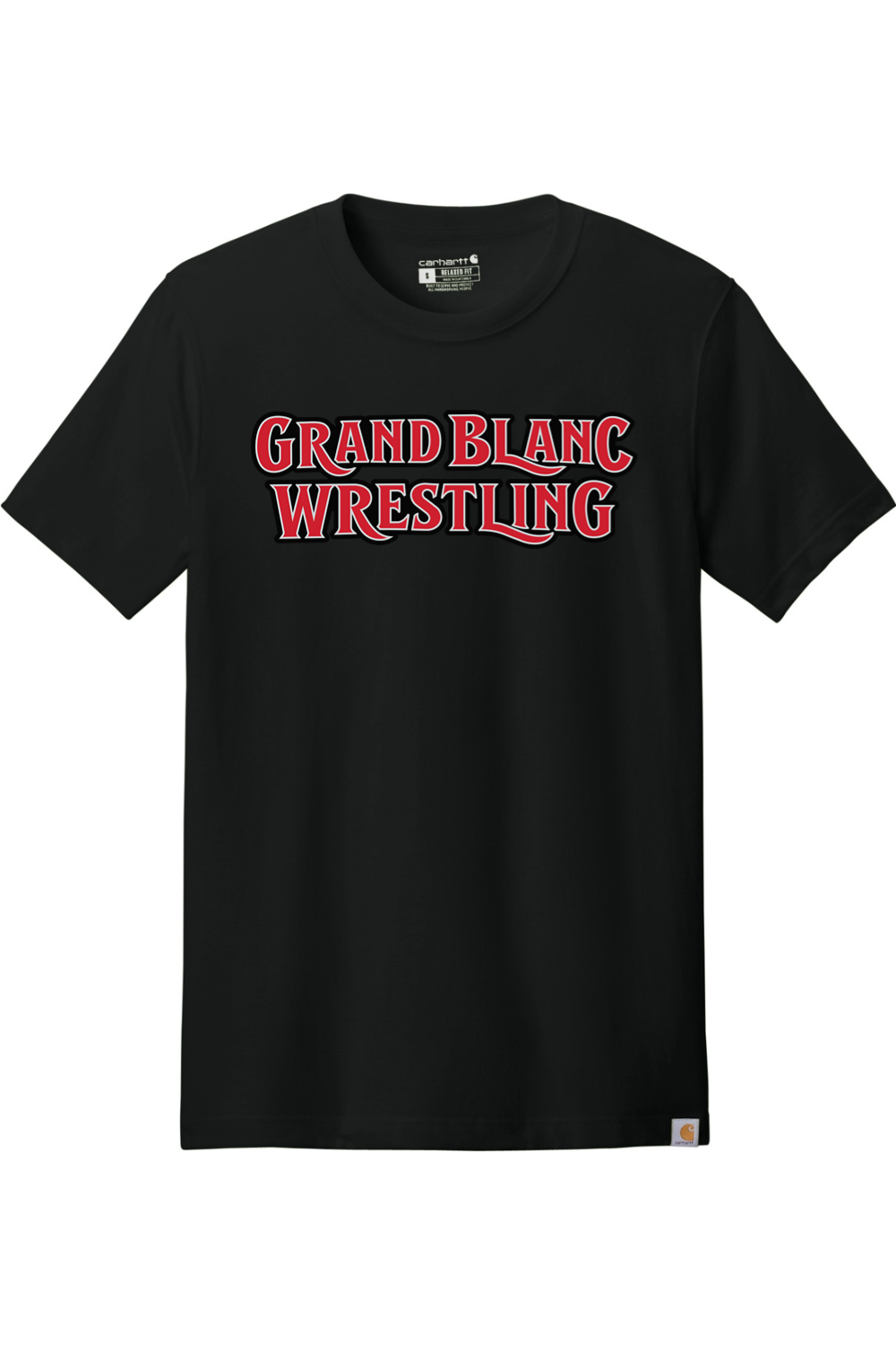 Grand Blanc Wrestling DTF Carhartt Short Sleeve T-Shirt