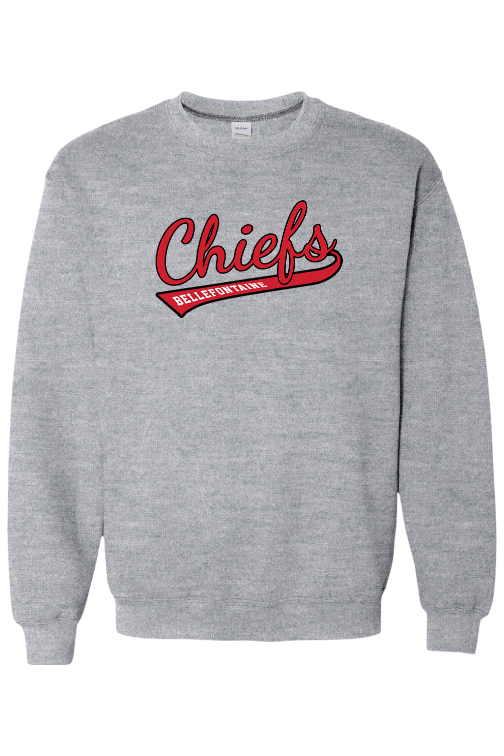 Bellefontaine Chiefs Heavy Blend Crewneck Sweatshirt
