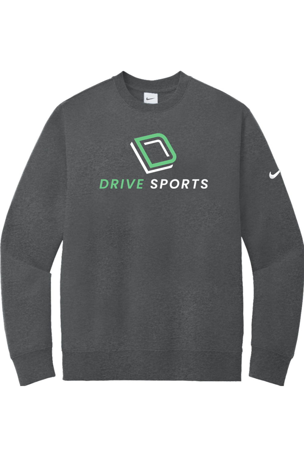 Drive Sports DTF Nike Club Fleece Sleeve Swoosh Crew