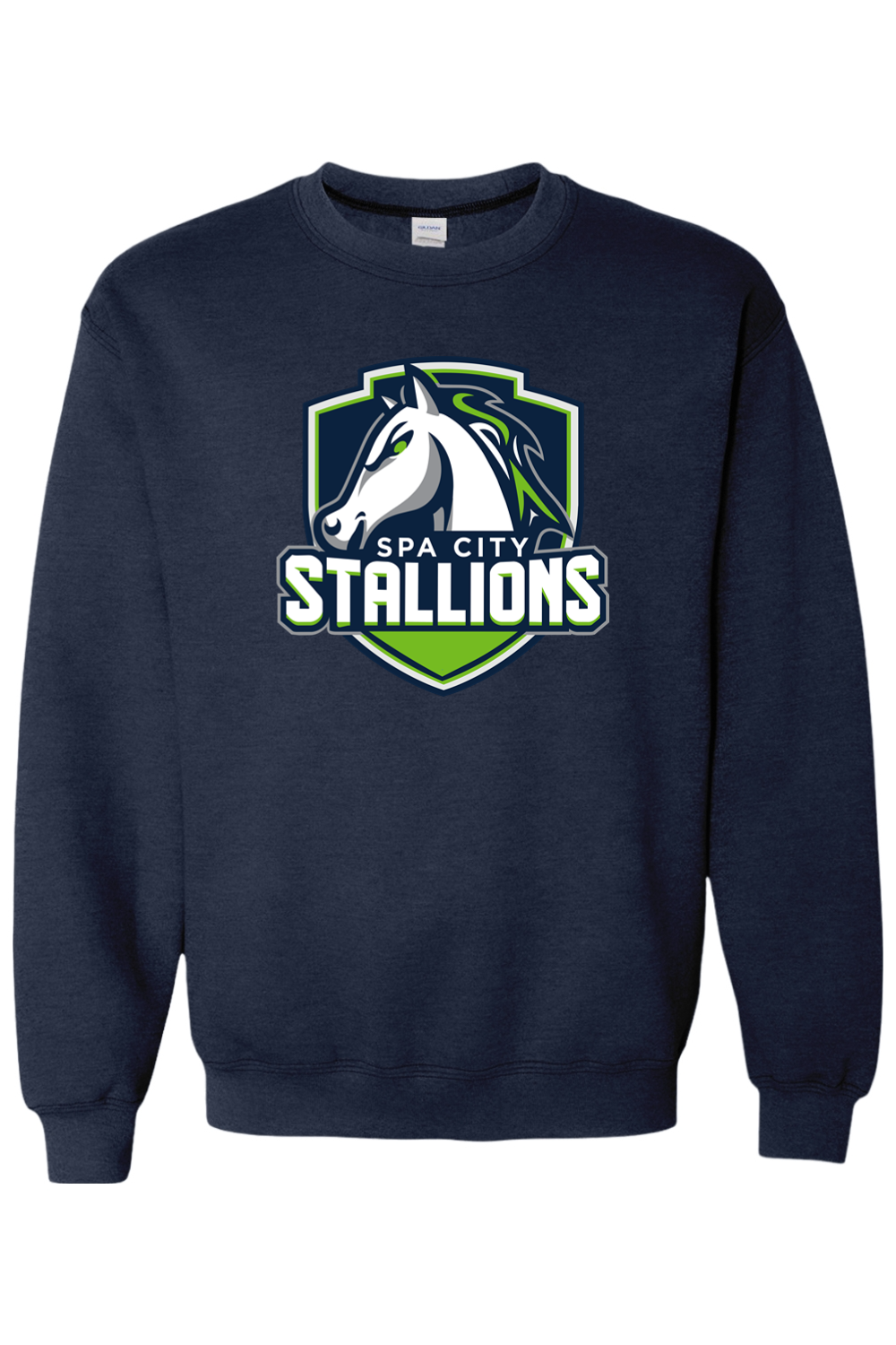 Spa City Stallions DTF Heavy Blend Crewneck Sweatshirt