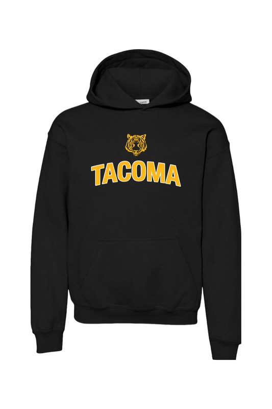 Tacoma Tigers Basketball DTF Youth Heavy Blend Hooded Sweatshirt