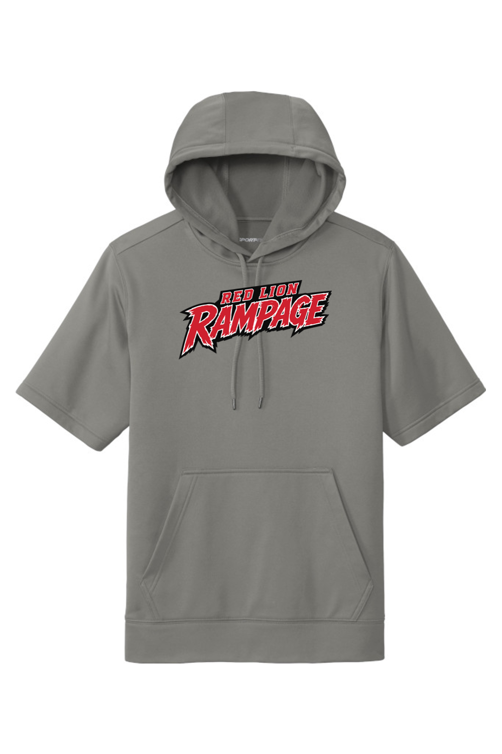 Red Lion Rampage DTF Fleece Short Sleeve Hooded Pullover