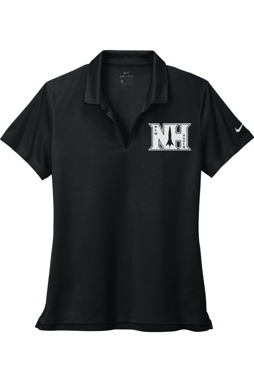 New Haven Embroidered Nike Ladies Dri-FIT Micro Pique 2.0 Polo
