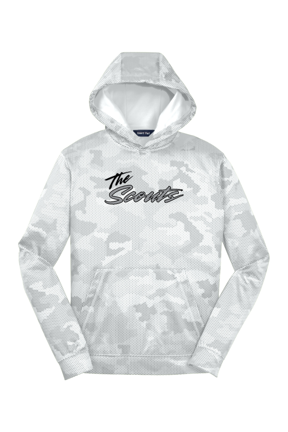 CF Scouts Baseball DTF Youth CamoHex Fleece Hooded Pullover