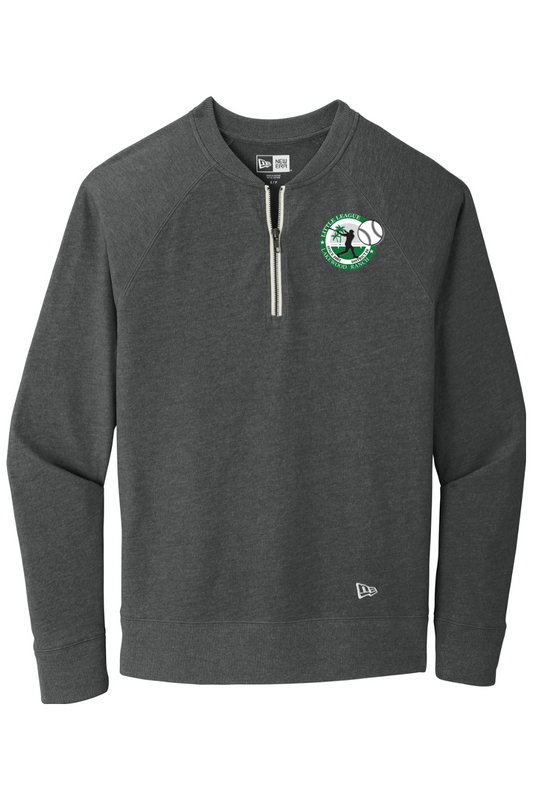 New Era Sueded Cotton Blend 1/4-Zip Pullover