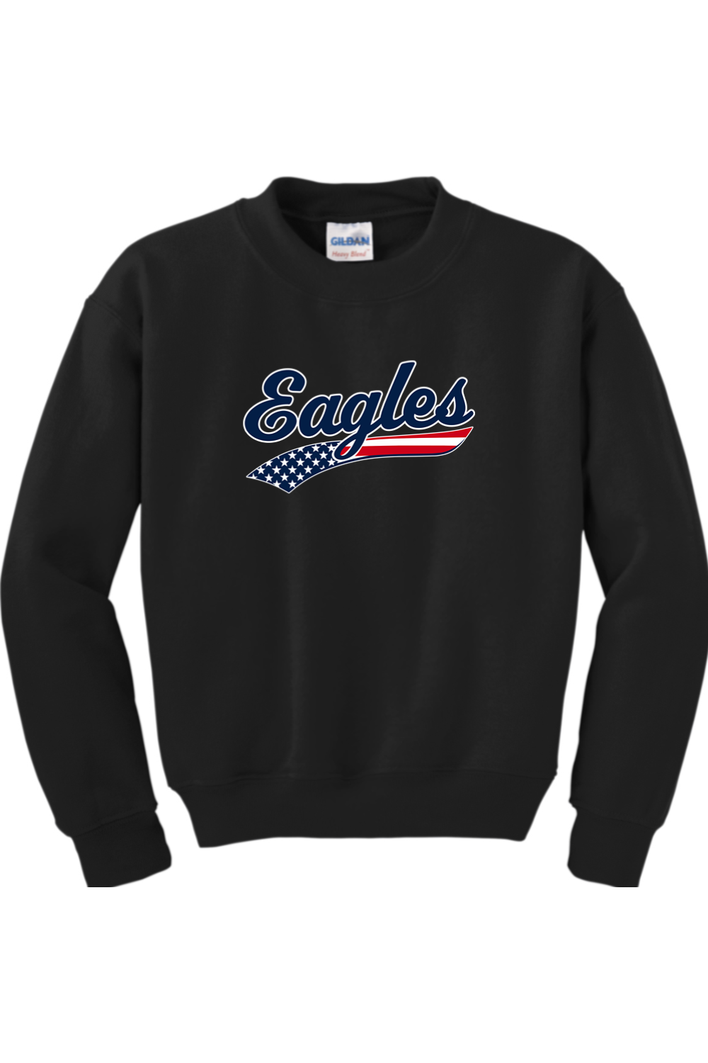 Watervliet Eagles Baseball DTF Youth Heavy Blend Crewneck Sweatshirt