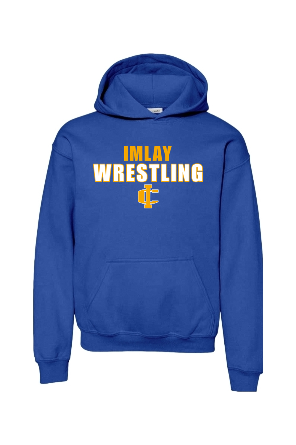 Imlay Wrestling DTF Youth Heavy Blend Hooded Sweatshirt