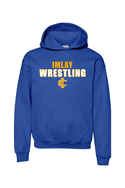 Imlay Wrestling DTF Youth Heavy Blend Hooded Sweatshirt