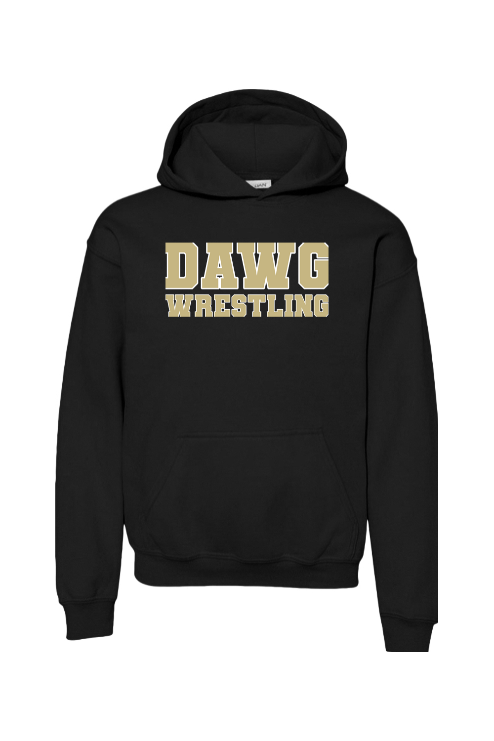 Otsego Middle School Wrestling DTF Youth Heavy Blend Hooded Sweatshirt
