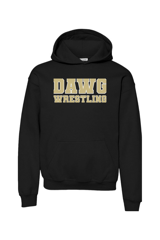 Otsego Middle School Wrestling DTF Youth Heavy Blend Hooded Sweatshirt
