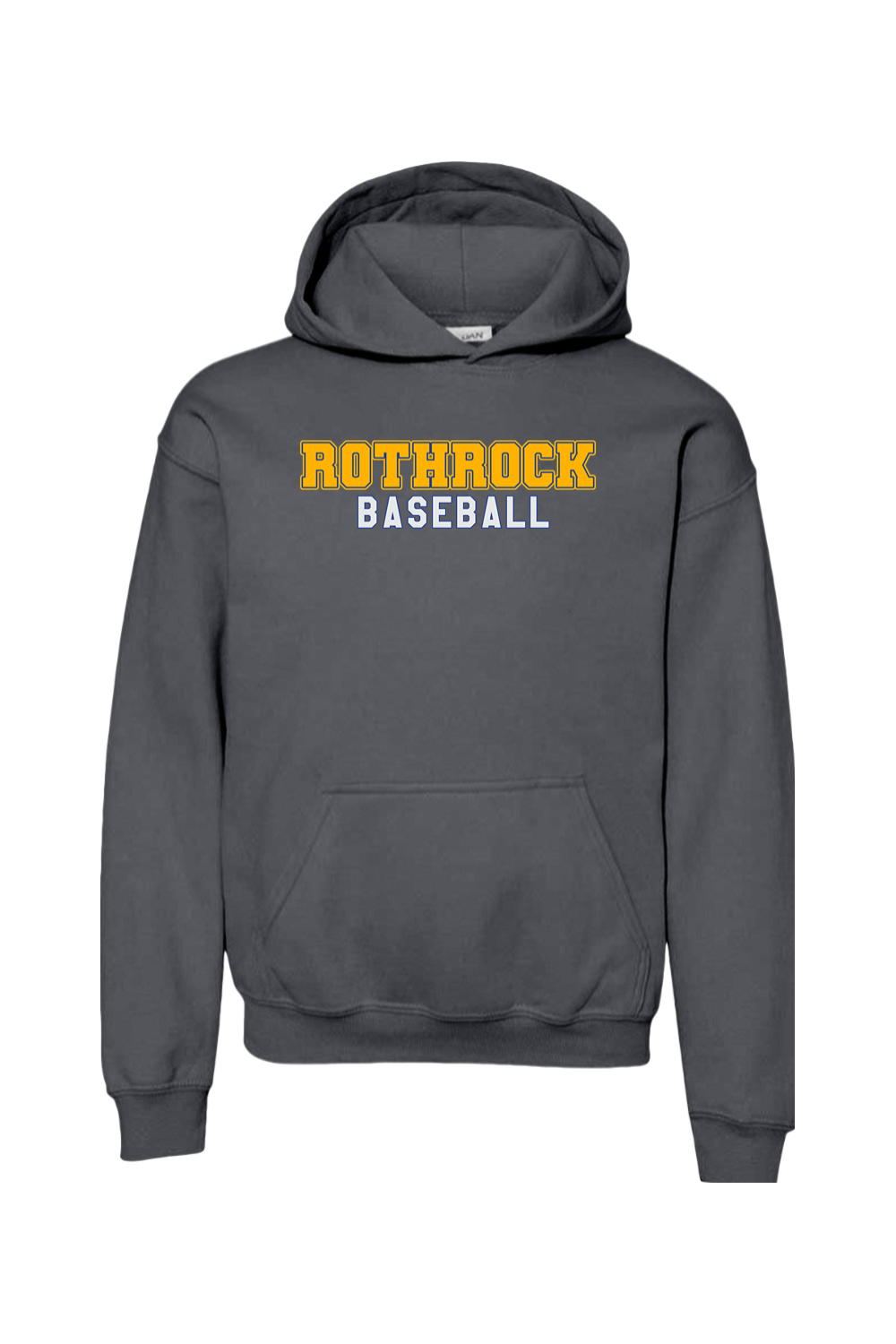 Rothrock Baseball Youth Heavy Blend Hooded Sweatshirt