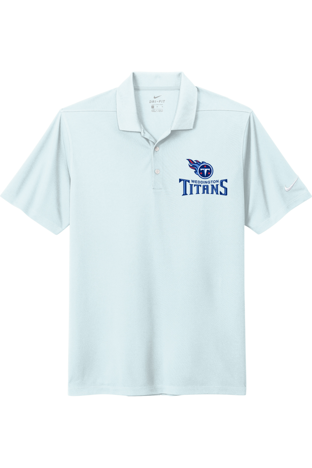 Weddington Titans Football DTF Nike Dri-FIT Micro Pique 2.0 Polo