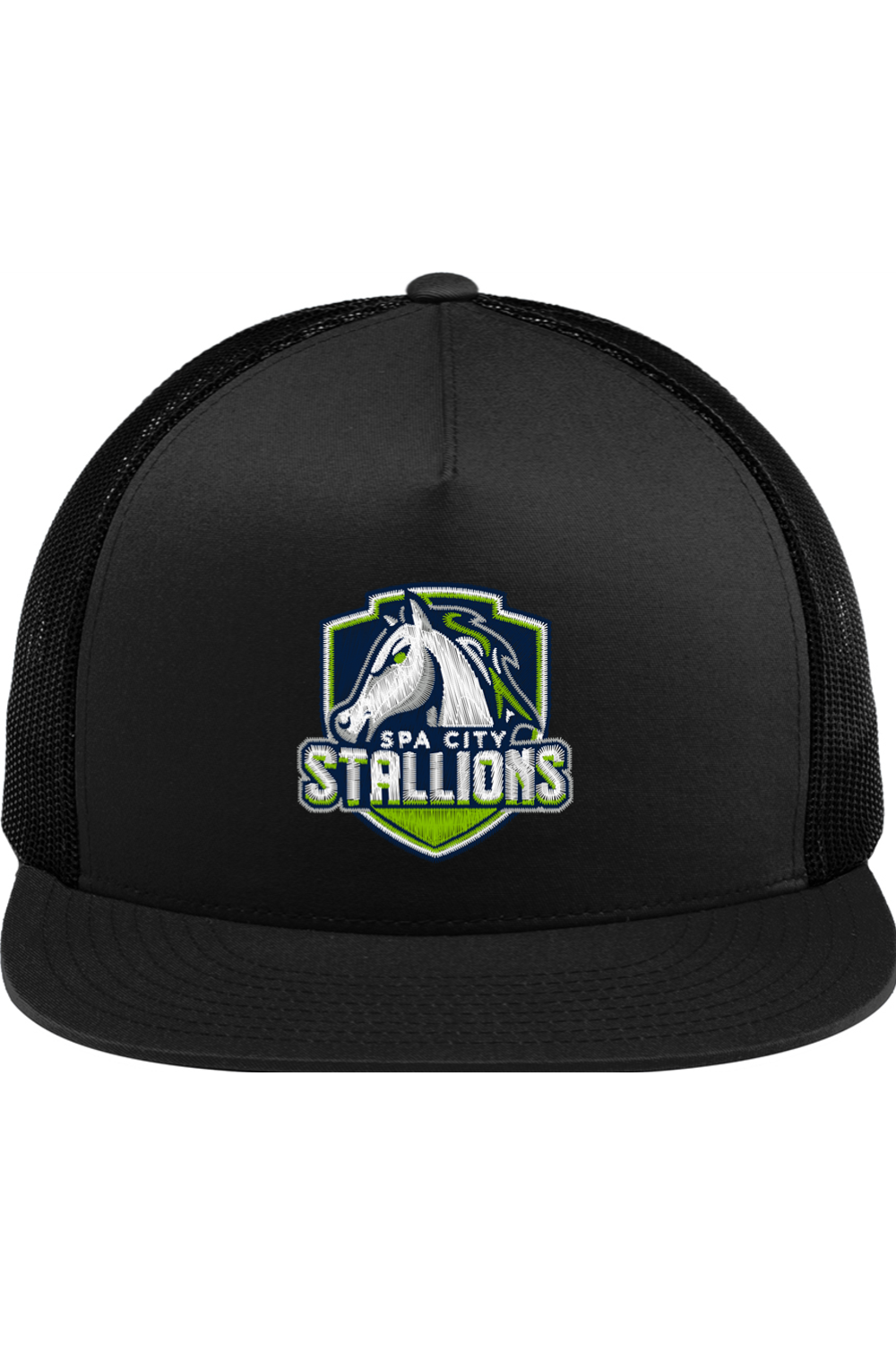 Spa City Stallions 5-Panel Classic Trucker Mesh Back Cap (Fulfill)