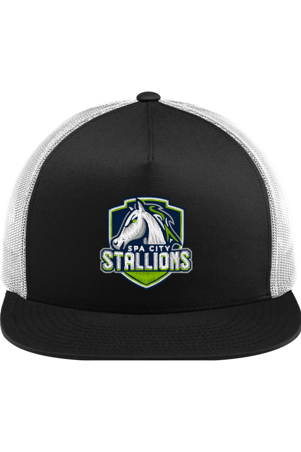 Spa City Stallions 5-Panel Classic Trucker Mesh Back Cap (Fulfill)