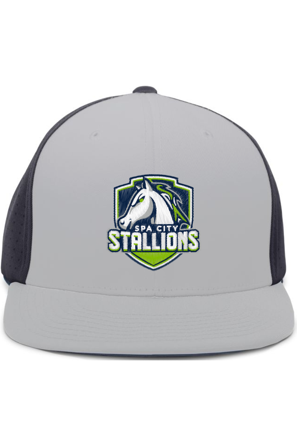 Spa City Stallions Pacific Headwear Perforated F3 Performance Flexfit Cap (Fulfill)