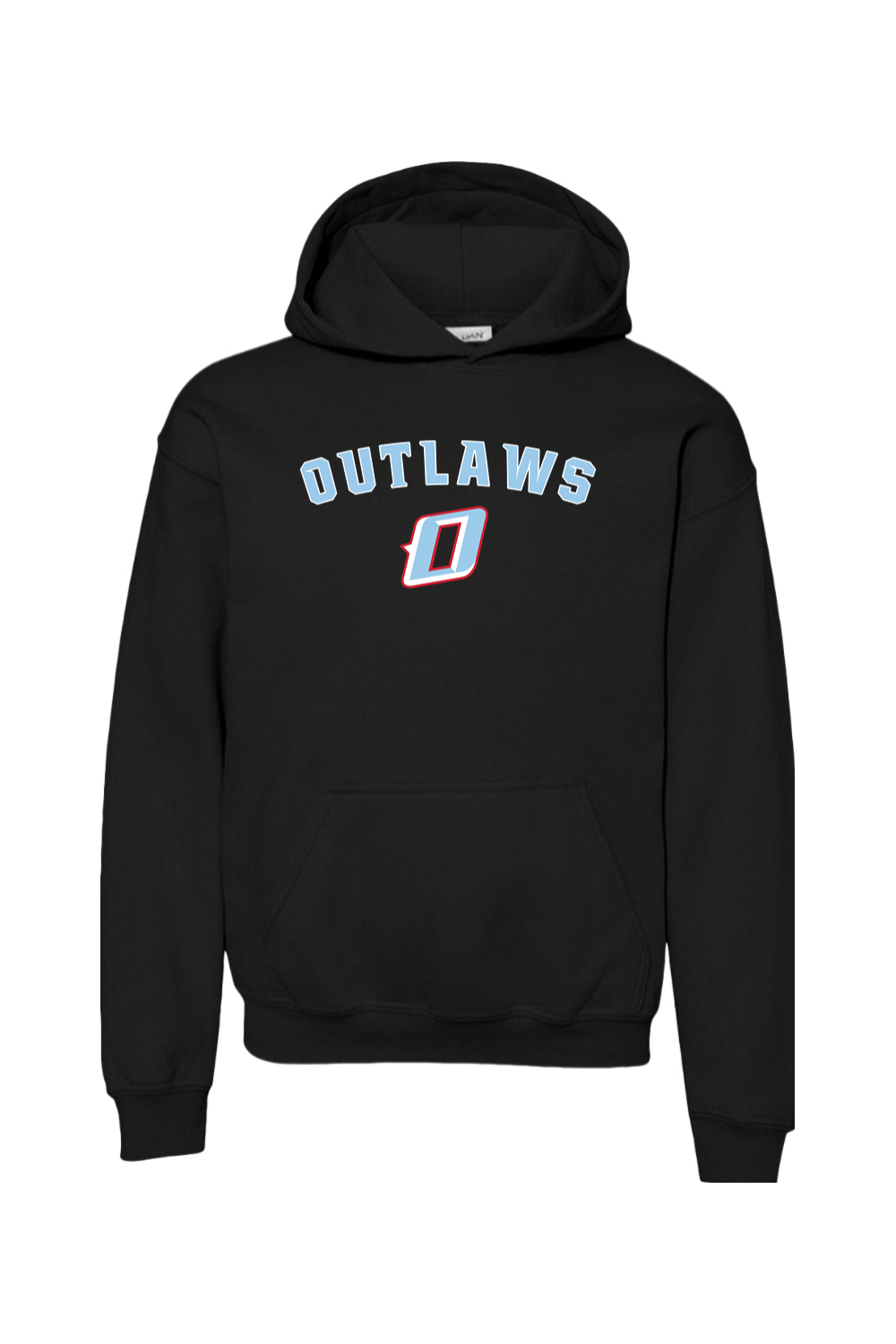 Outlaws Baseball Youth Heavy Blend Hooded Sweatshirt