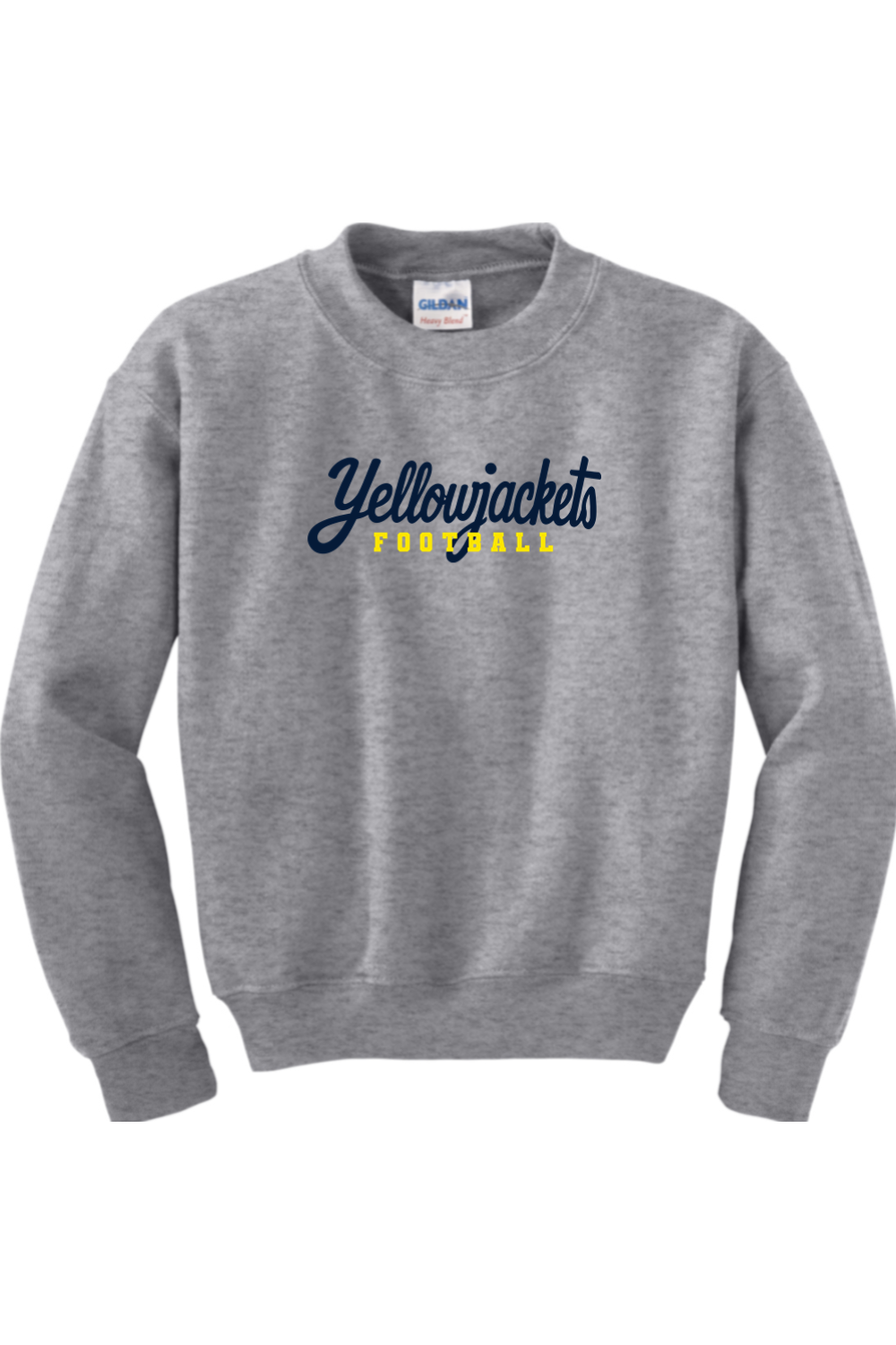 Memphis Football DTF Youth Heavy Blend Crewneck Sweatshirt