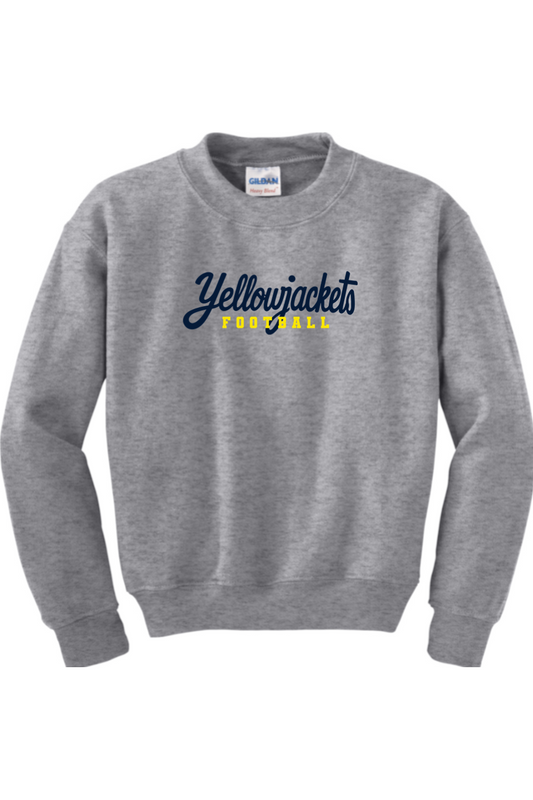 Memphis Football DTF Youth Heavy Blend Crewneck Sweatshirt
