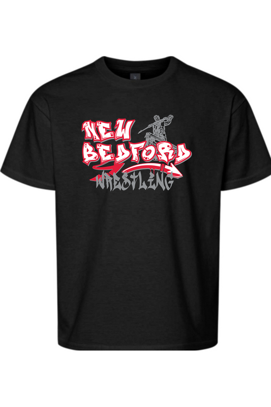New Bedford Wrestling DTF Youth Softstyle T-Shirt