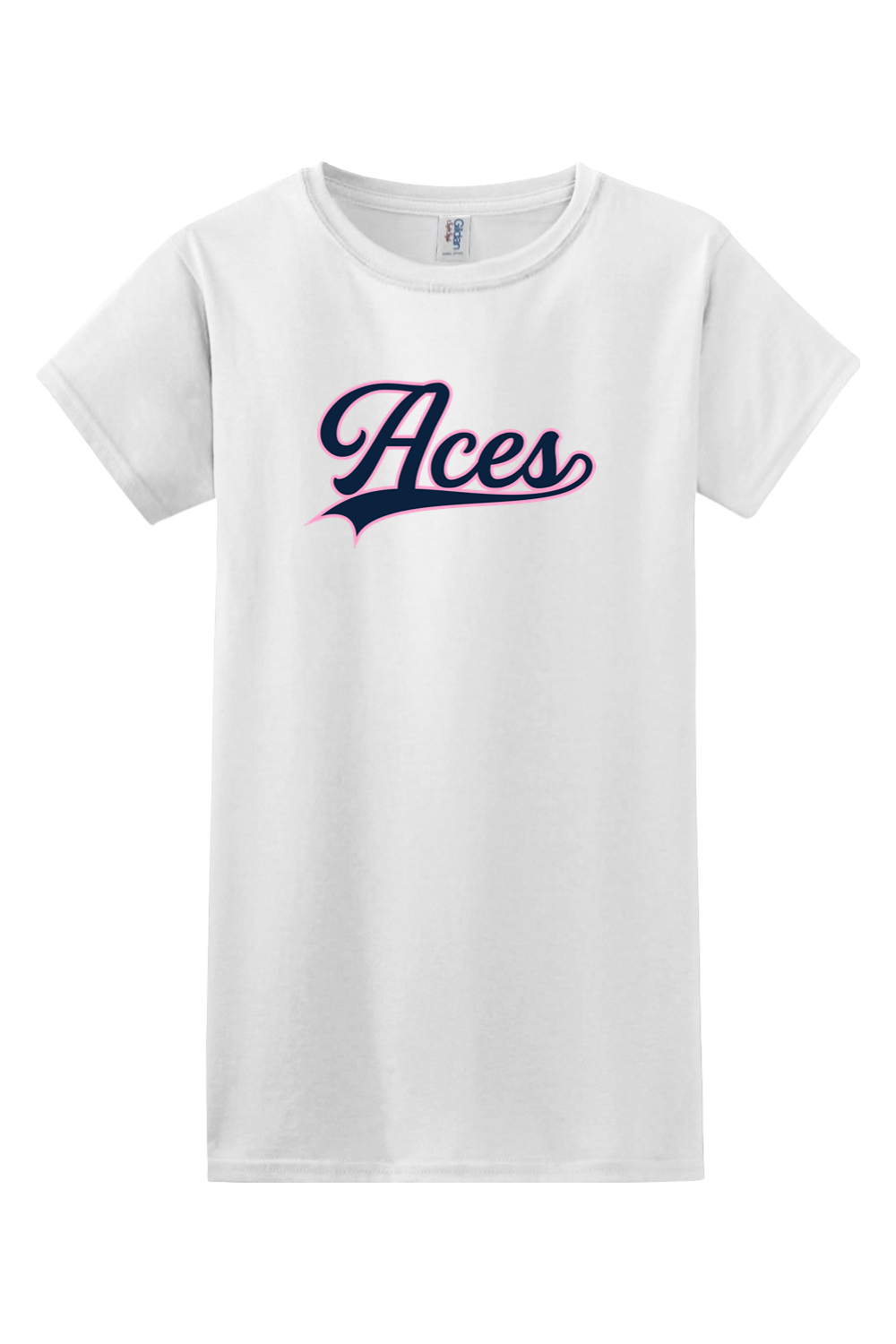 Aces Baseball Softstyle Ladies' T-Shirt