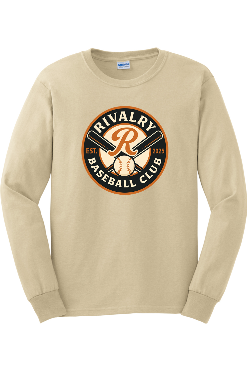 Rivalry Baseball Ultra Cotton Cotton Long Sleeve T-Shirt