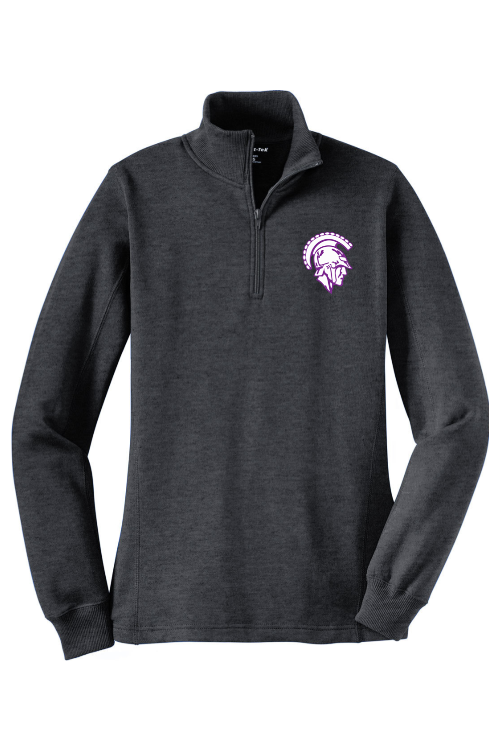 Spartans Football DTF Ladies 1/4-Zip Sweatshirt