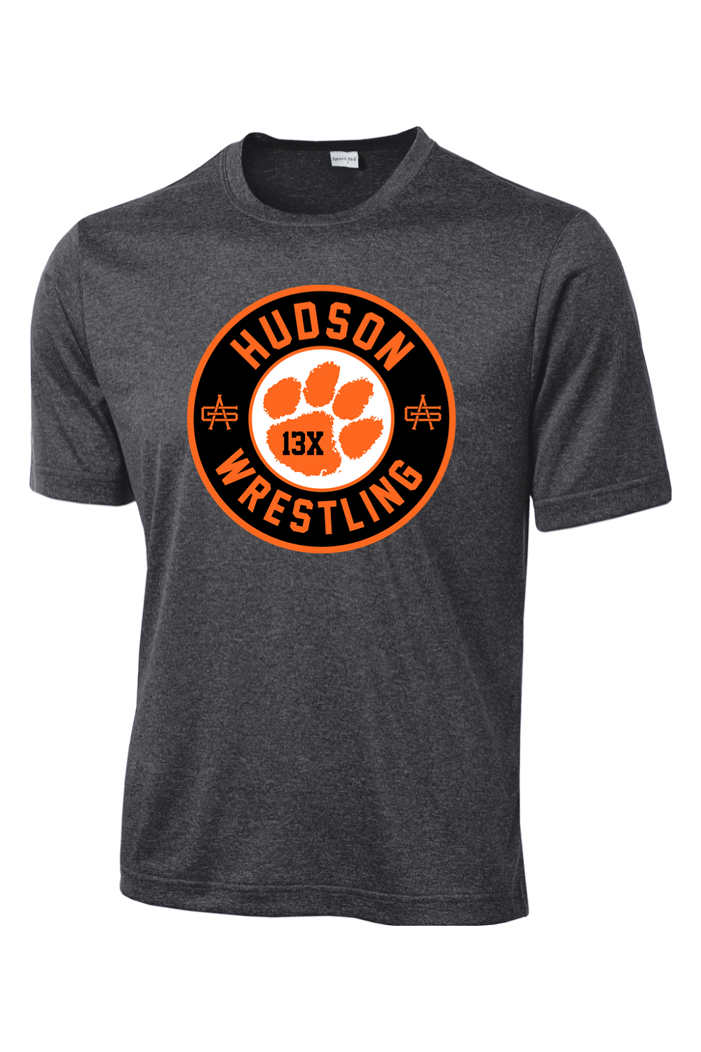 Hudson Wrestling DTF Heather Contender Tee