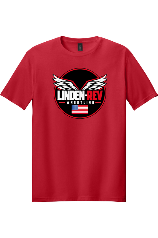 Linden Rev Wrestling DTF Softstyle T-Shirt