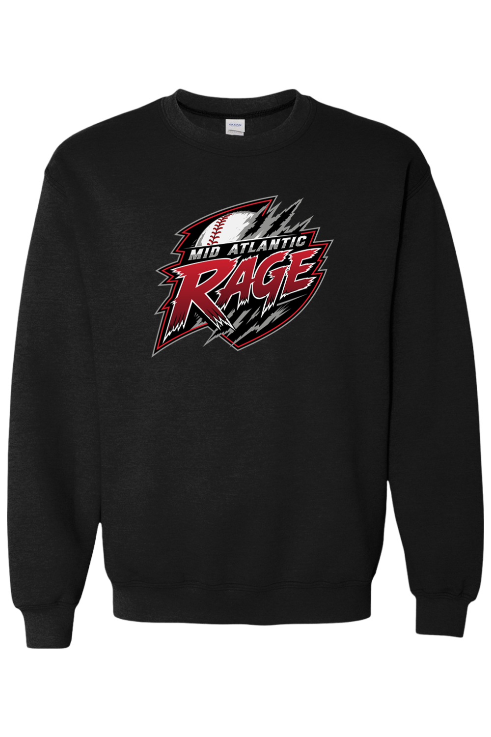 Rage Baseball Heavy Blend Crewneck Sweatshirt