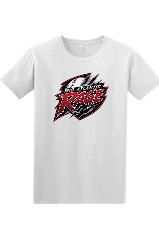 Rage Baseball DTF Softstyle T-Shirt