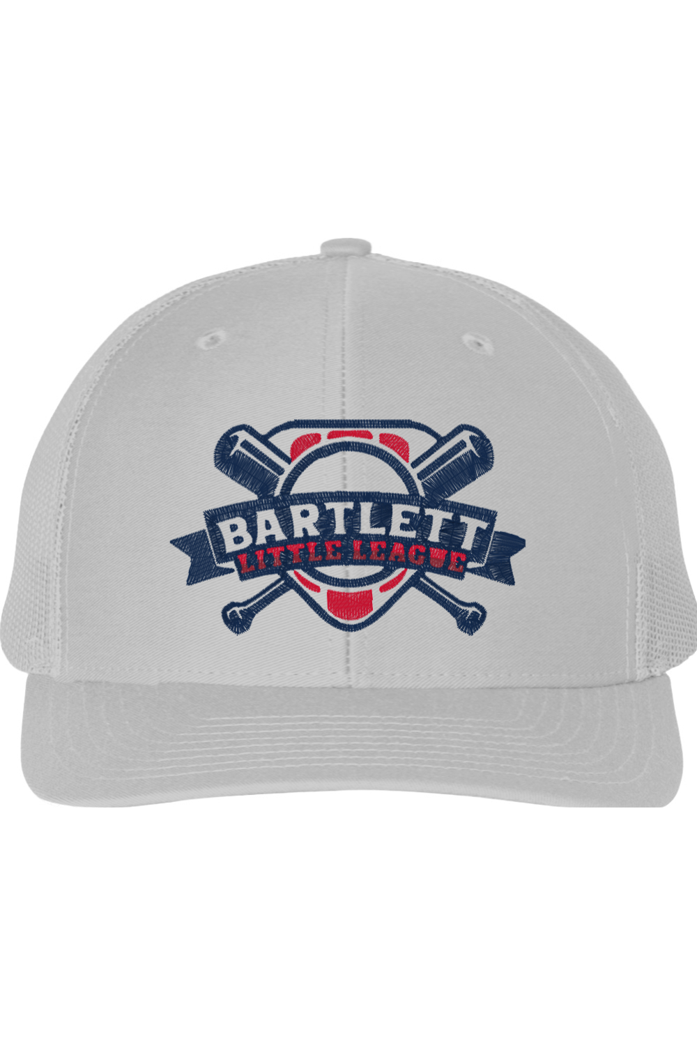 Bartlett Little League Baseball Embroidery Snapback Trucker Cap