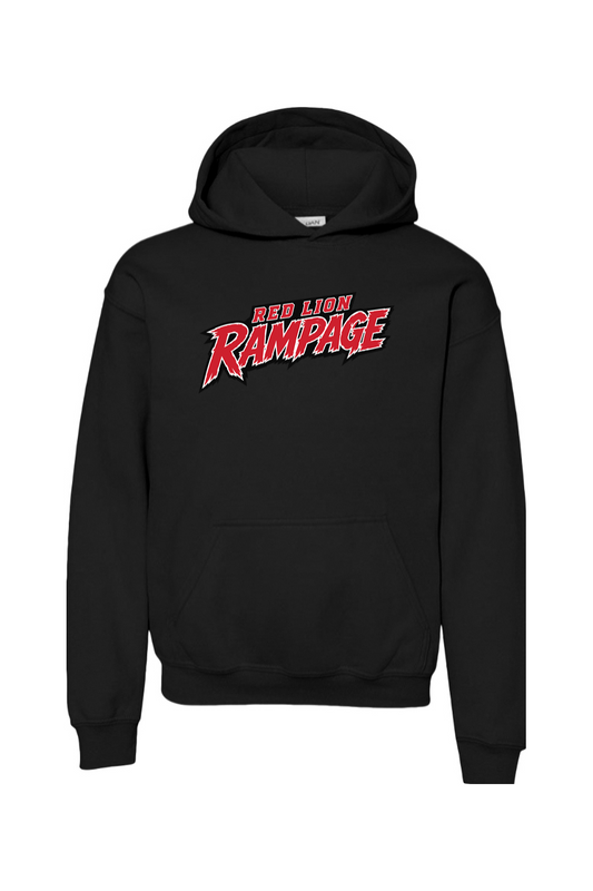 Red Lion Rampage DTF Youth Heavy Blend Hooded Sweatshirt