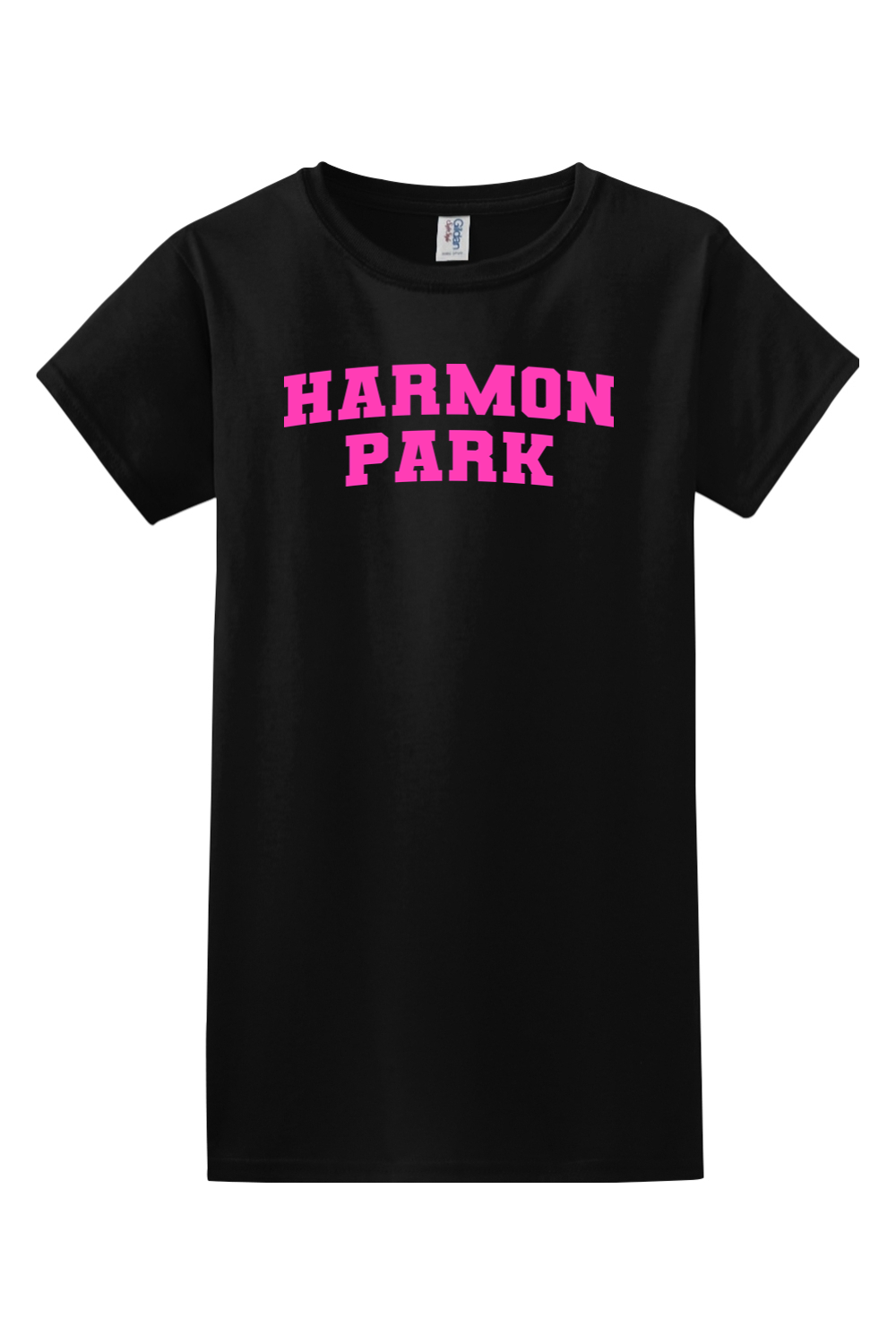 Harmon Park Softstyle Ladies' T-Shirt Shoulder Logo