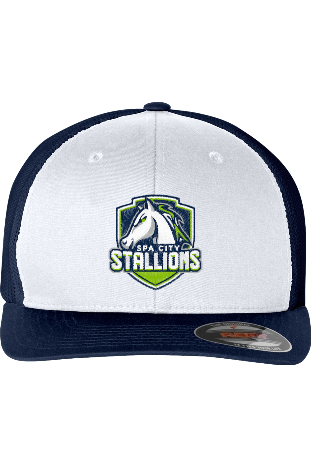 Spa City Stallions Flexfit Trucker Hat (Fulfill)