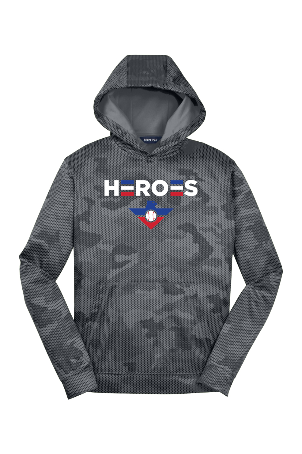 Youth Hudson Valley Heroes Sport-Wick CamoHex Fleece Hooded Pullover