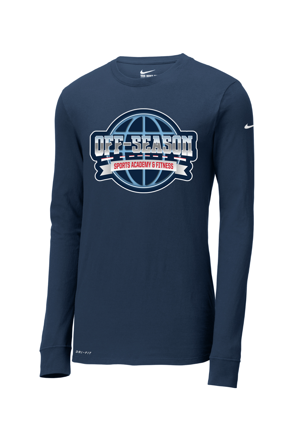 Sports Academy Softball Nike Dri-FIT Cotton/Poly Long Sleeve Tee