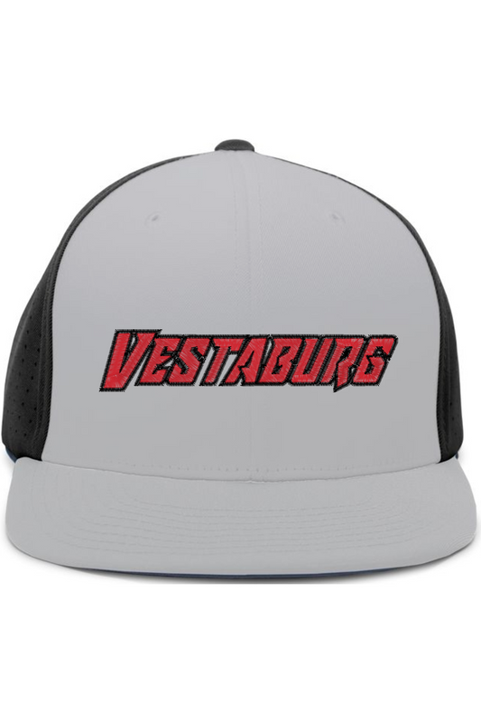 Vestaburg Football Pacific Headwear Perforated F3 Performance Flexfit Cap (Fulfill)