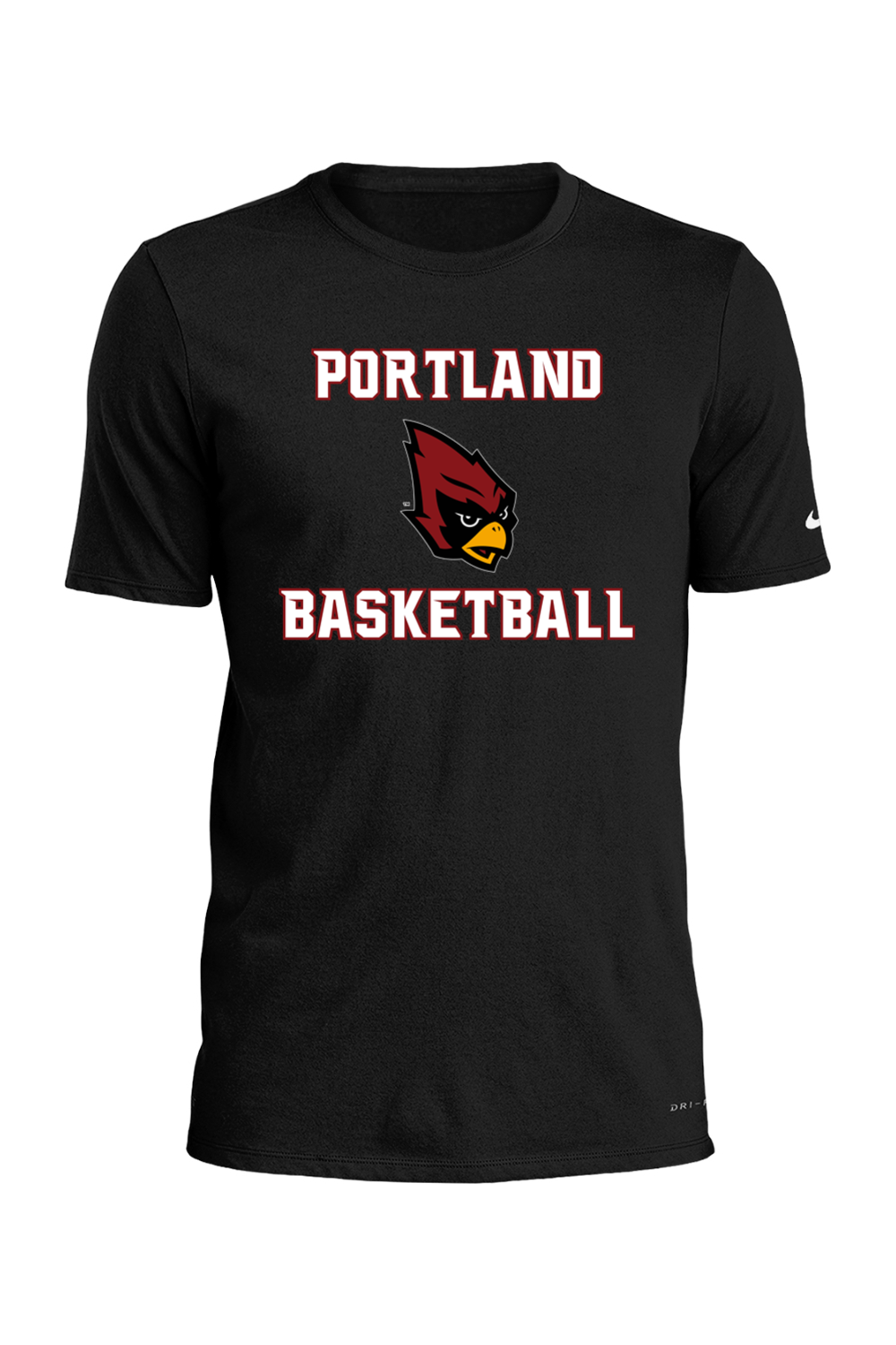 Portland Raider Basketball DTF Nike Dri-FIT Cotton/Poly Tee
