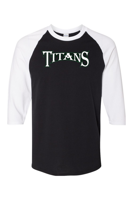 Gildan Heavy Cotton Raglan Three-Quarter Sleeve T-Shirt