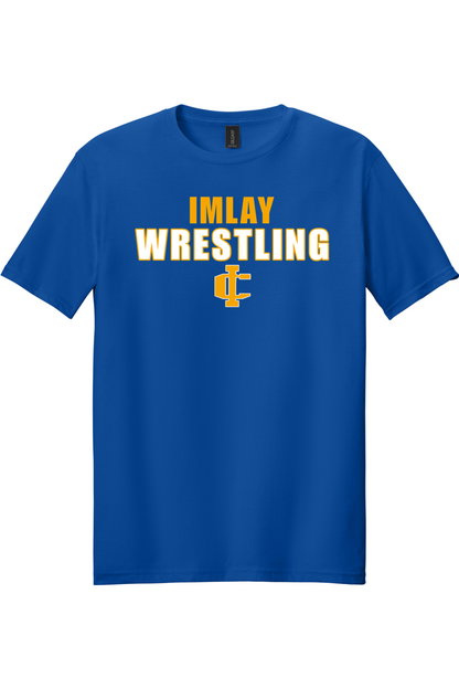 Imlay Wrestling DTF Softstyle T-Shirt