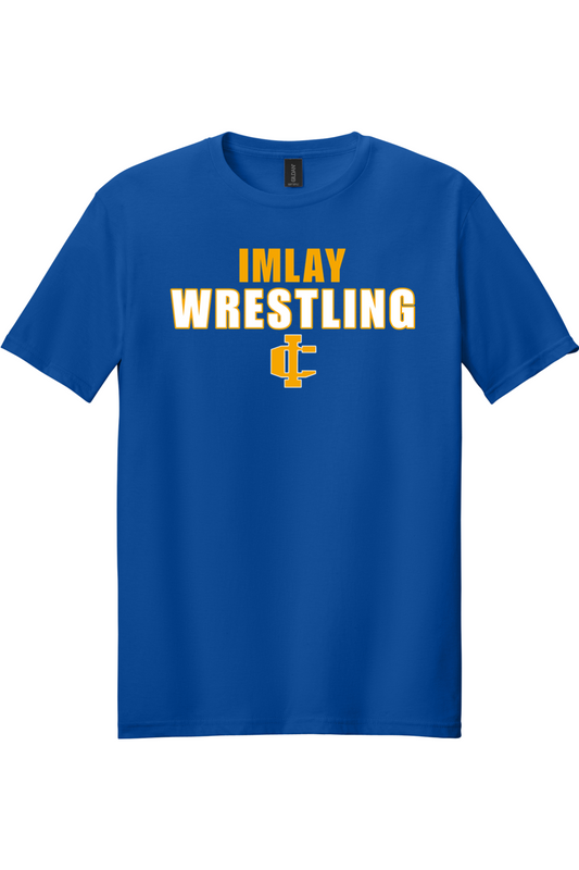 Imlay Wrestling DTF Softstyle T-Shirt
