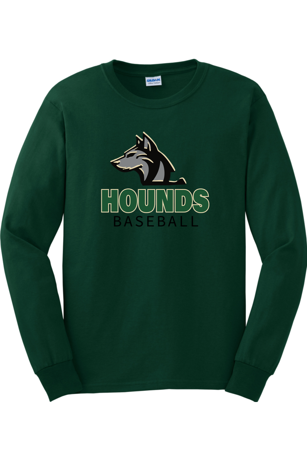 Hounds Baseball Ultra Cotton Long Sleeve T-Shirt