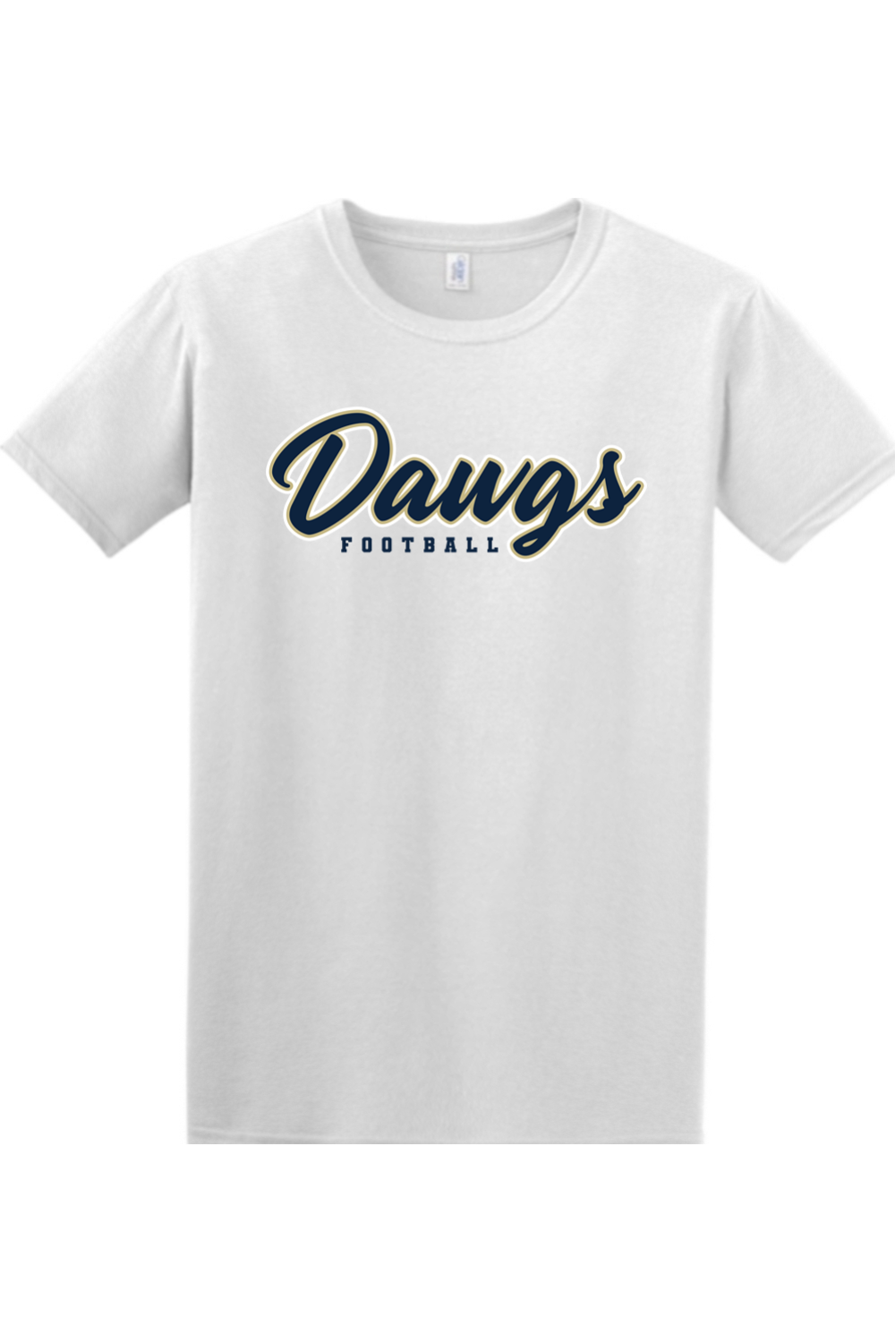 Otsego Football Navy Logo Softstyle T-Shirt