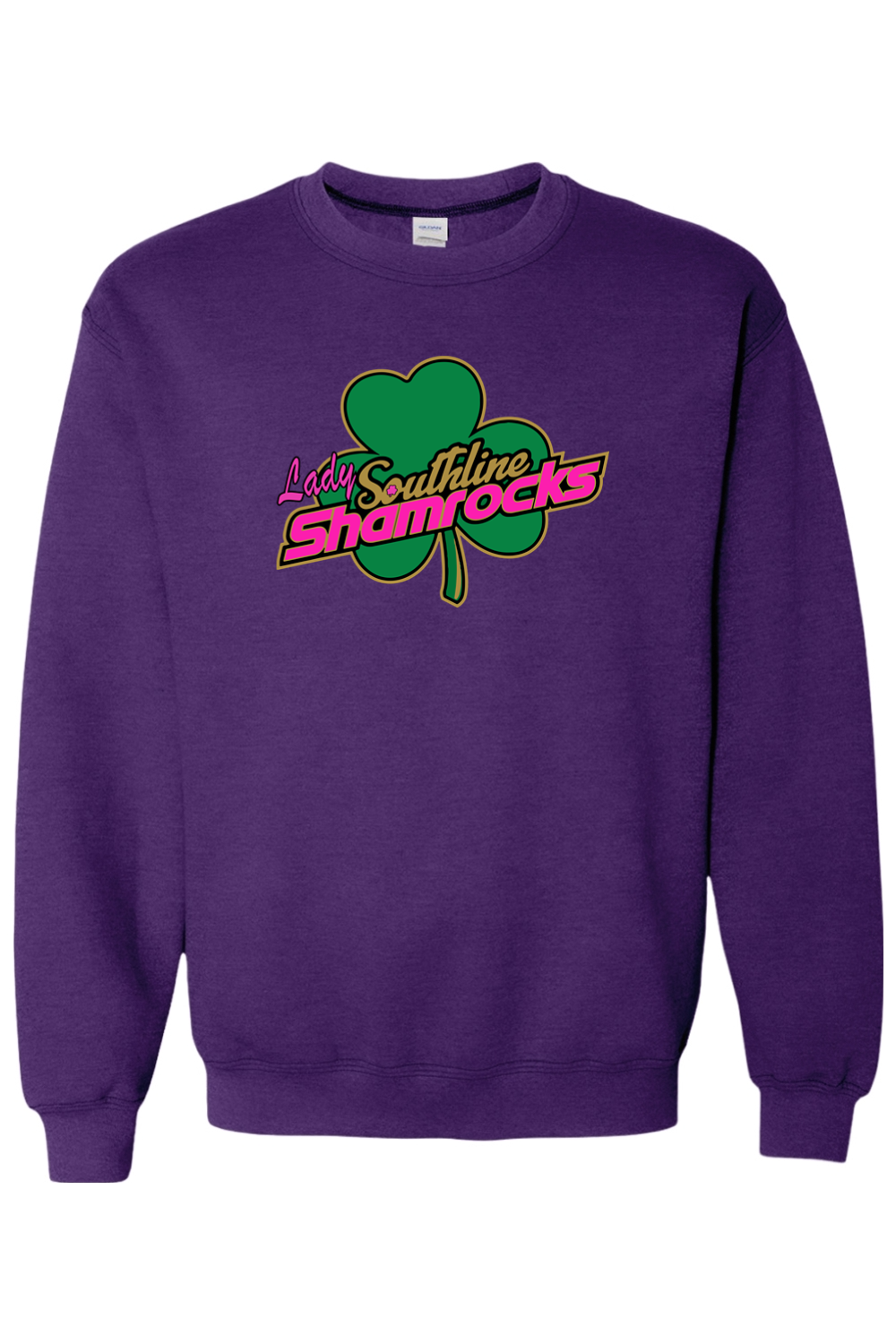 Shamrocks Softball Heavy Blend Crewneck Sweatshirt